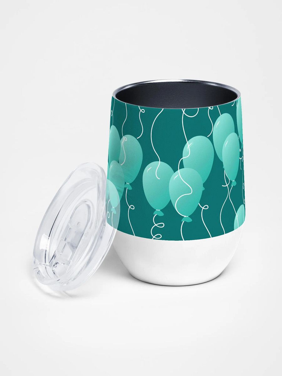Party Time! Floating Balloon Wine Tumbler product image (3)