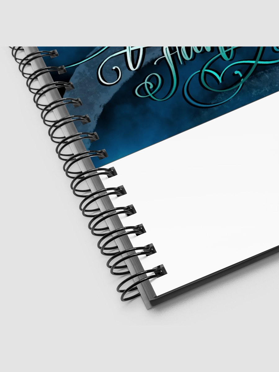 Spiral notebook (white) product image (2)