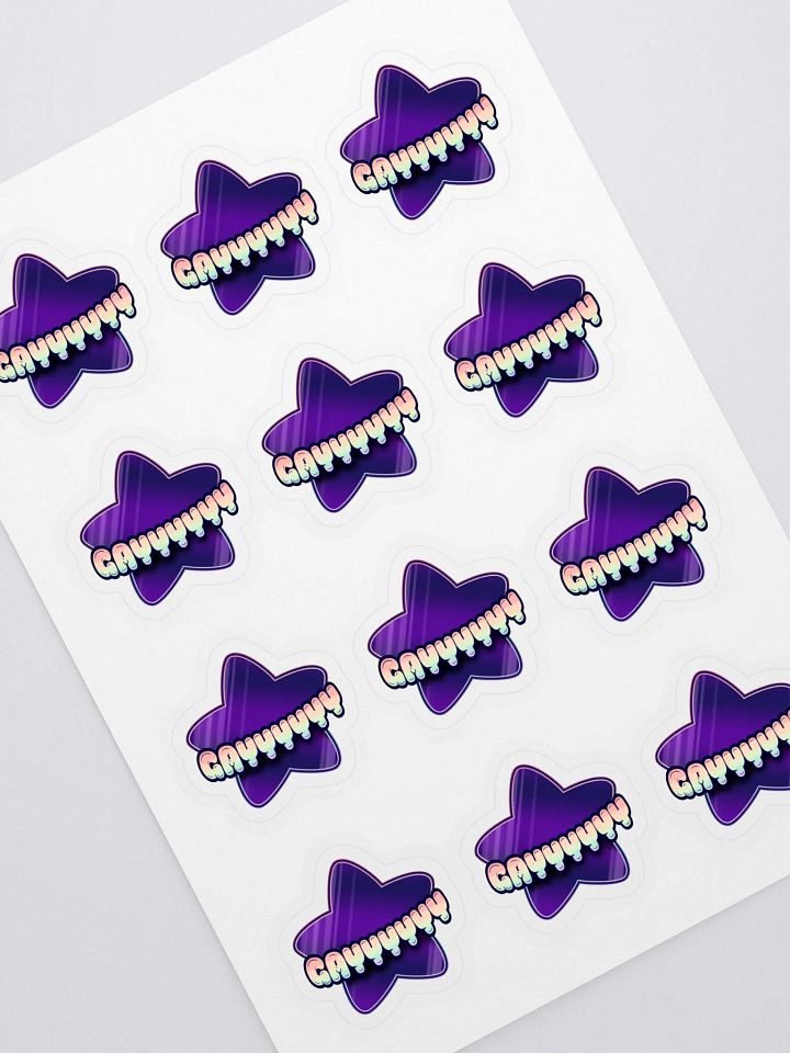 Gayyyyyyy Sticker Sheet product image (1)