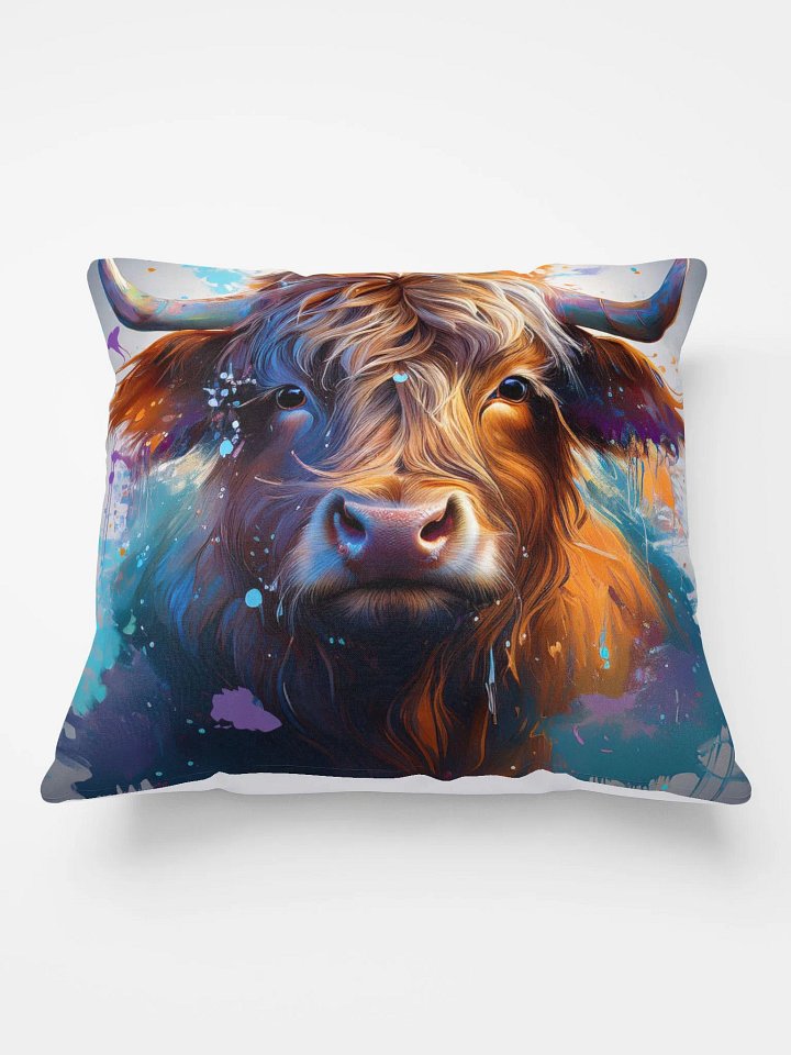 Highland Cow (1) Pillow product image (2)