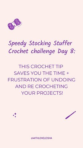 Click the Link in my Bio to be the first to get access to my Brand New Holiday Crochet Workshop for Beginners launching Black...