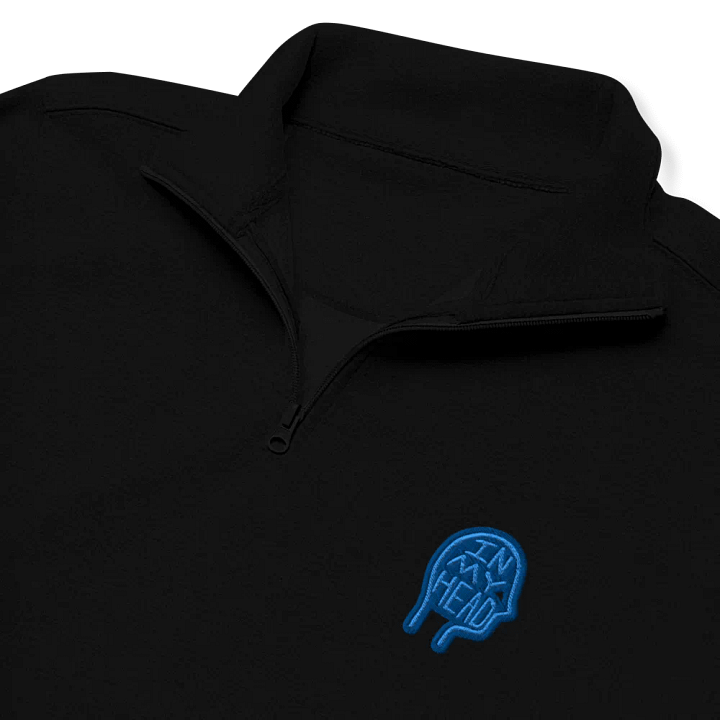 In My Head (lake design) embroidered quarter zip product image (1)