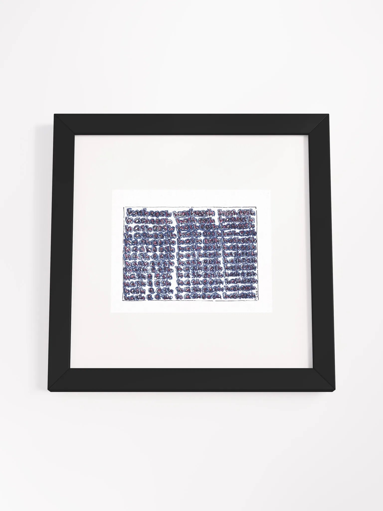 Asheesh Panel Card Print Framed product image (1)