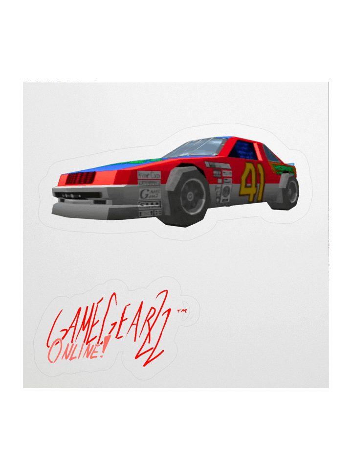 Sega Hornet & Gamegear22 Online! Sticker product image (1)