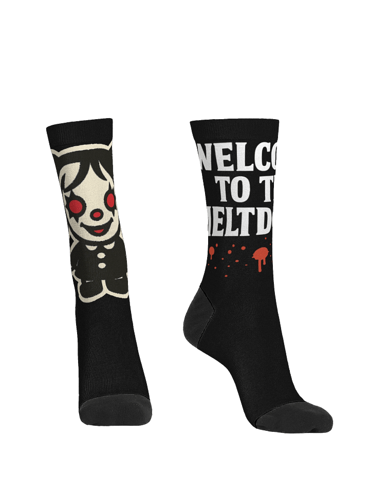 Welcome to the meltdown socks product image (2)