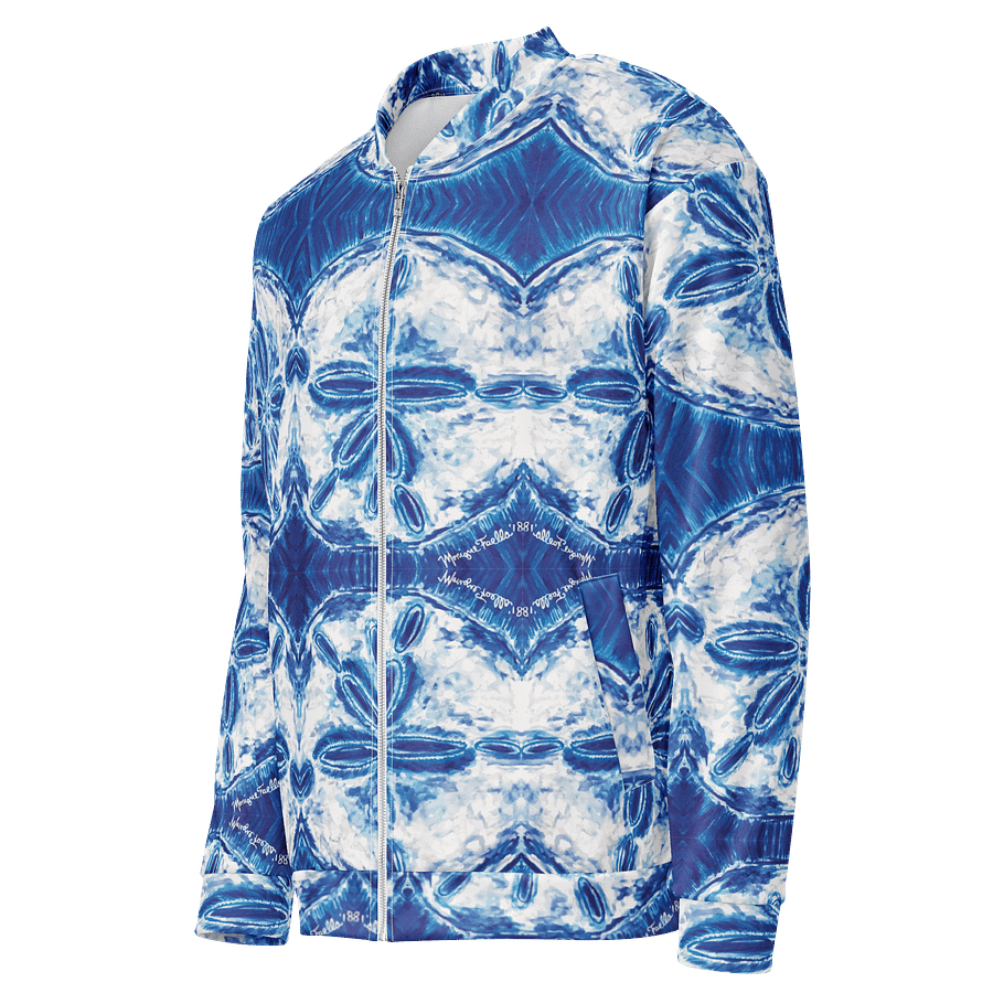 🌊 Sand Dollar Drift | Unisex Bomber Jacket | Monique Faella Designs™ product image (3)