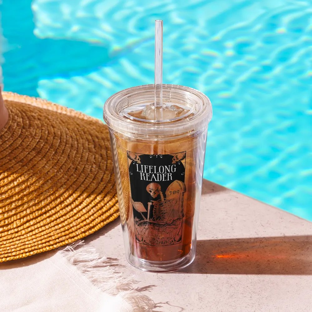 'Lifelong Reader' Travel Cup product image (5)