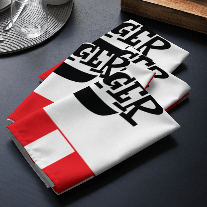 Good Burger Cloth Napkin Set – Retro Diner Vibes for Your Table product image (2)