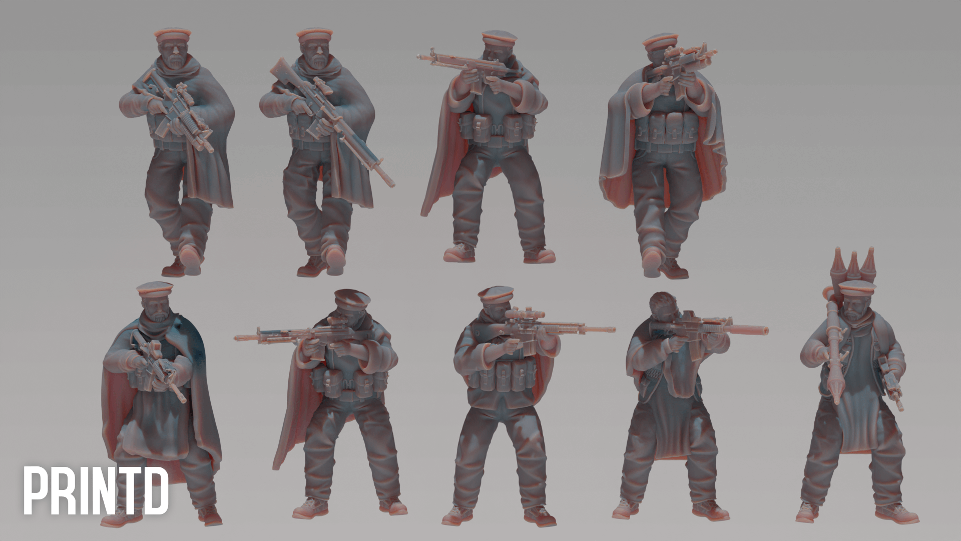 Tora Bora Soldiers - Modern Warfare Wargame Resin Models Zona Alpha product image (2)