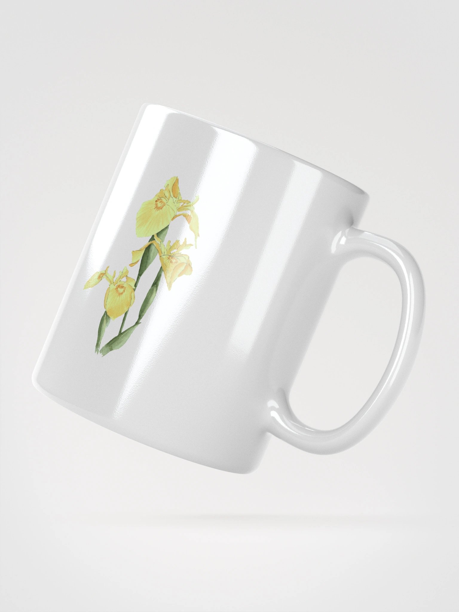 Yellow Iris Serenade Mug product image (4)