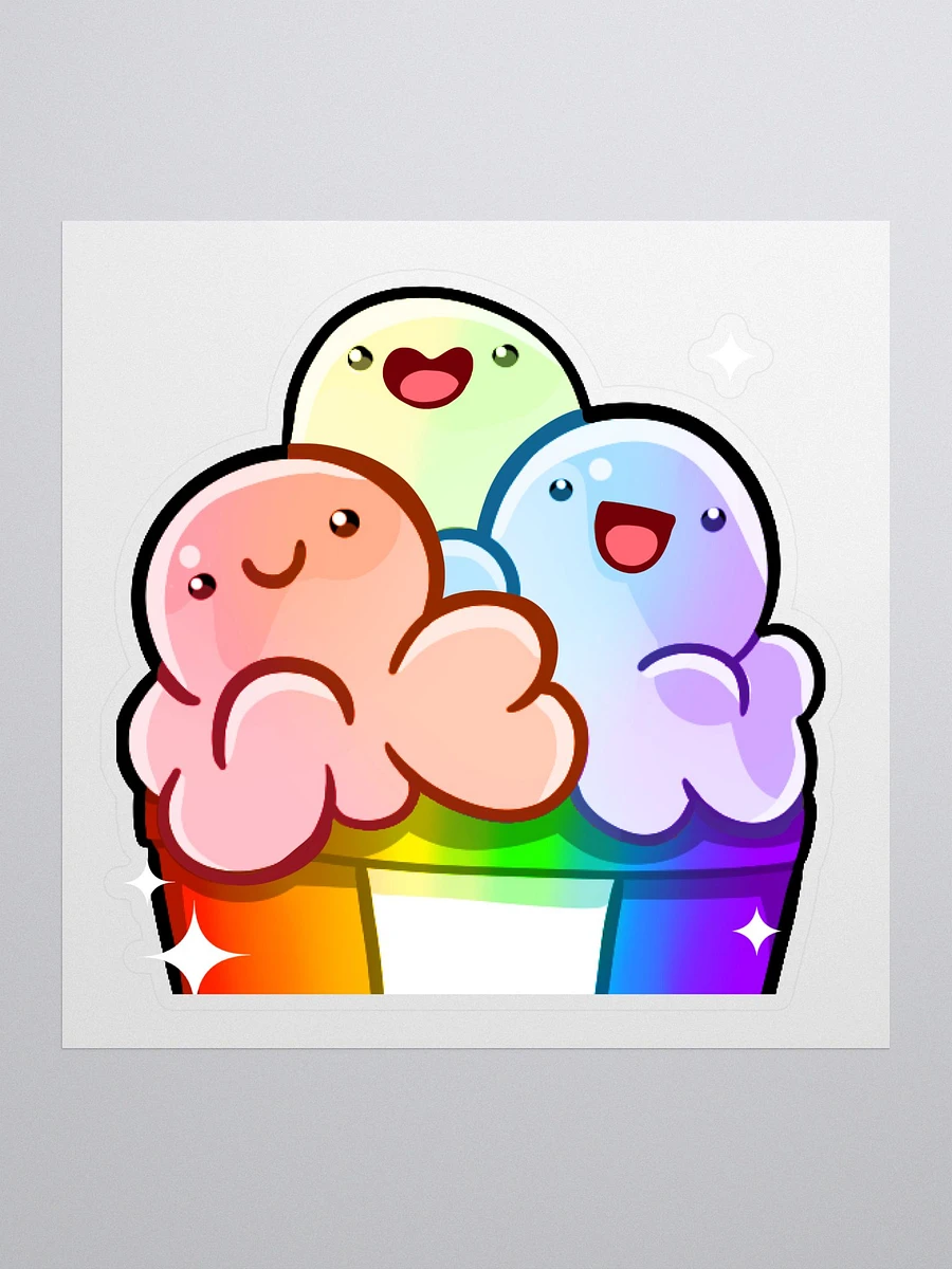 Rainbow POPTRIO Big Sticker product image (1)