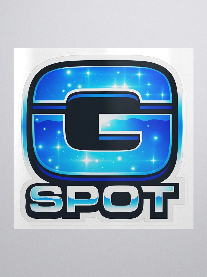 G-Spot sticker but make it blue product image (1)