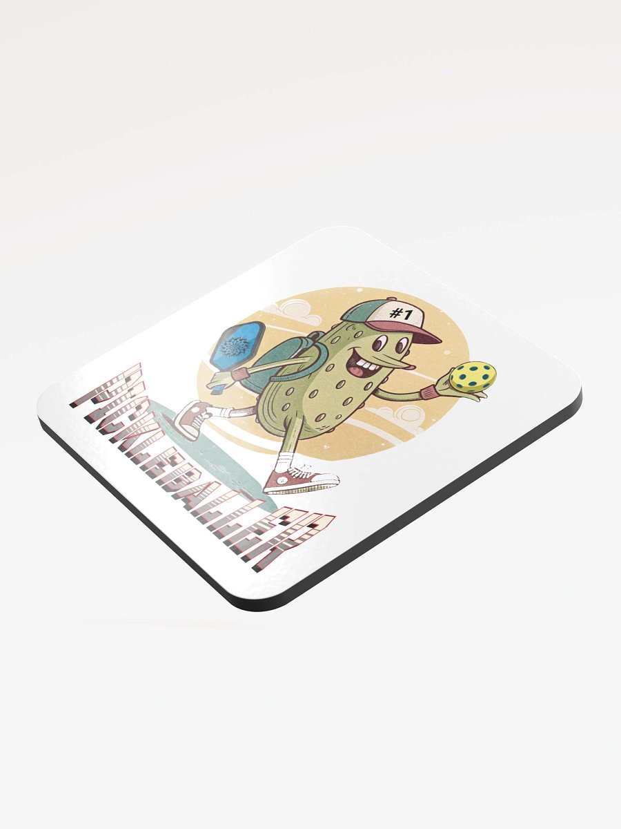 Pickleballer Pickleball Cheerful Cork Coaster product image (3)
