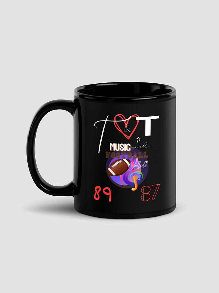 Taylor and Travis inspired Black Mug product image (1)