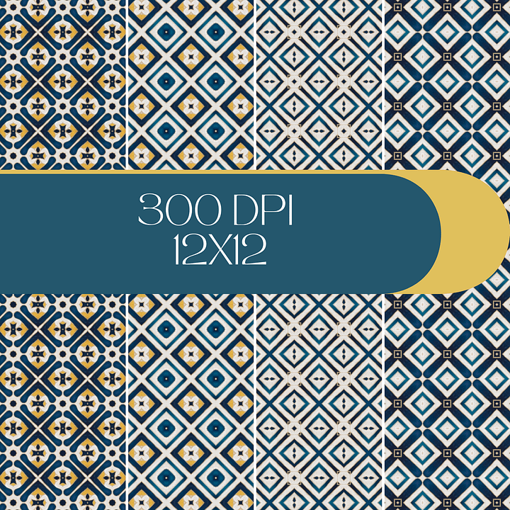 Mediterranean Elegance Pattern Bundle product image (2)