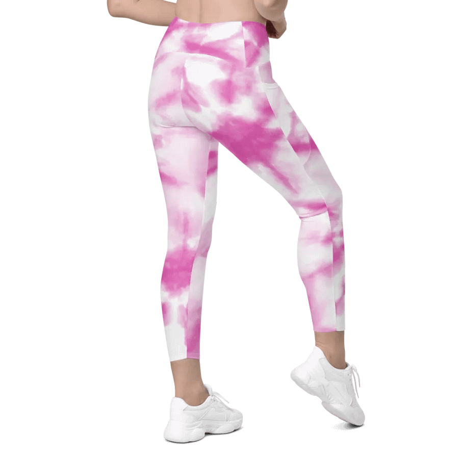 Tie Die Cherry Leggings w Pockets product image (10)