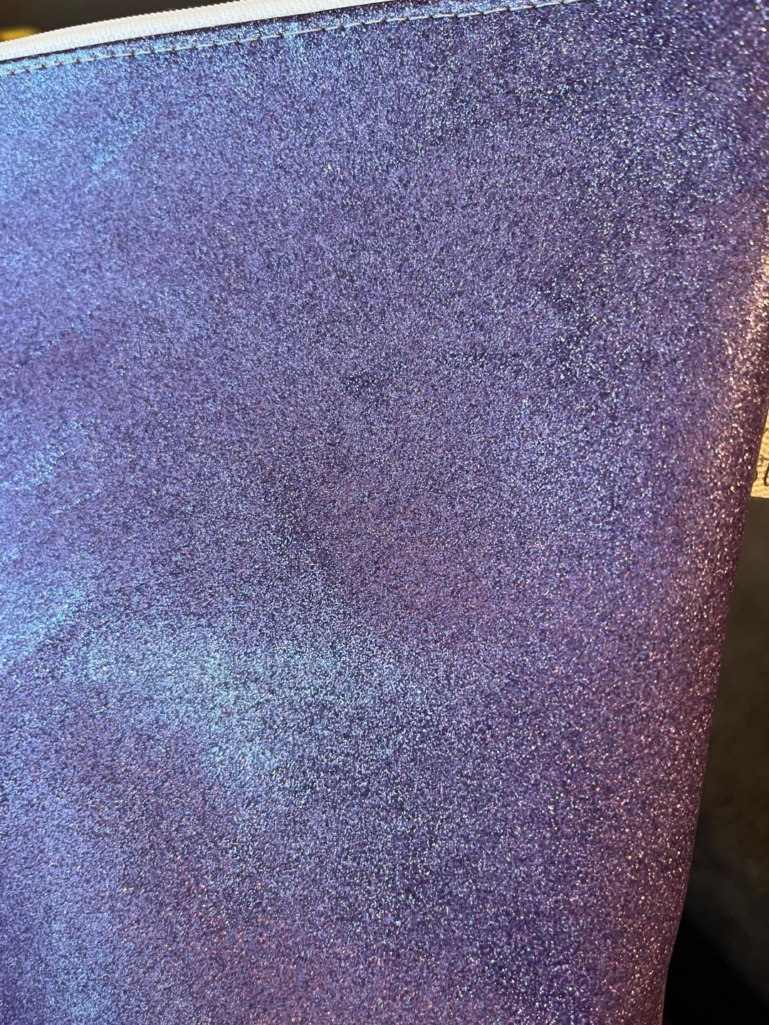 Purple Glitter vinyl bag product image (2)