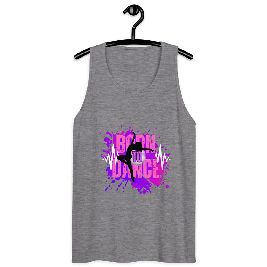 Born to Dance Her Silhouette Embrace Tank Top product image (125)