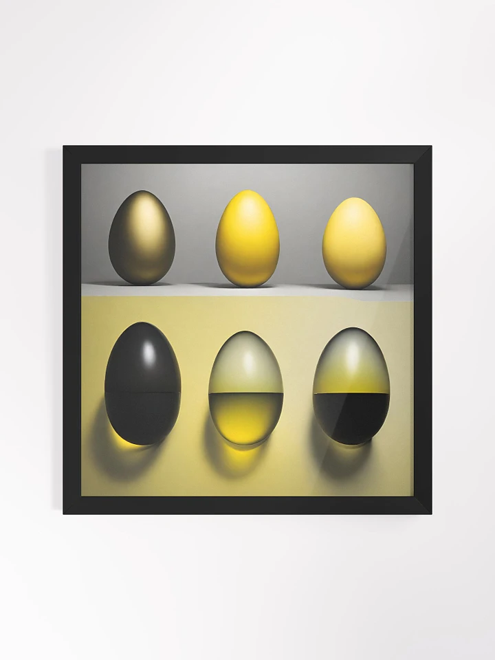 stunning display of three unique eggs, each with its own captivating design product image (1)