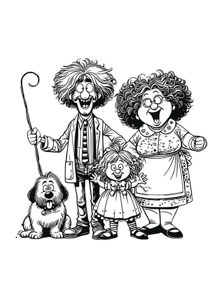 240-Page Mix Character Coloring Book product image (4)