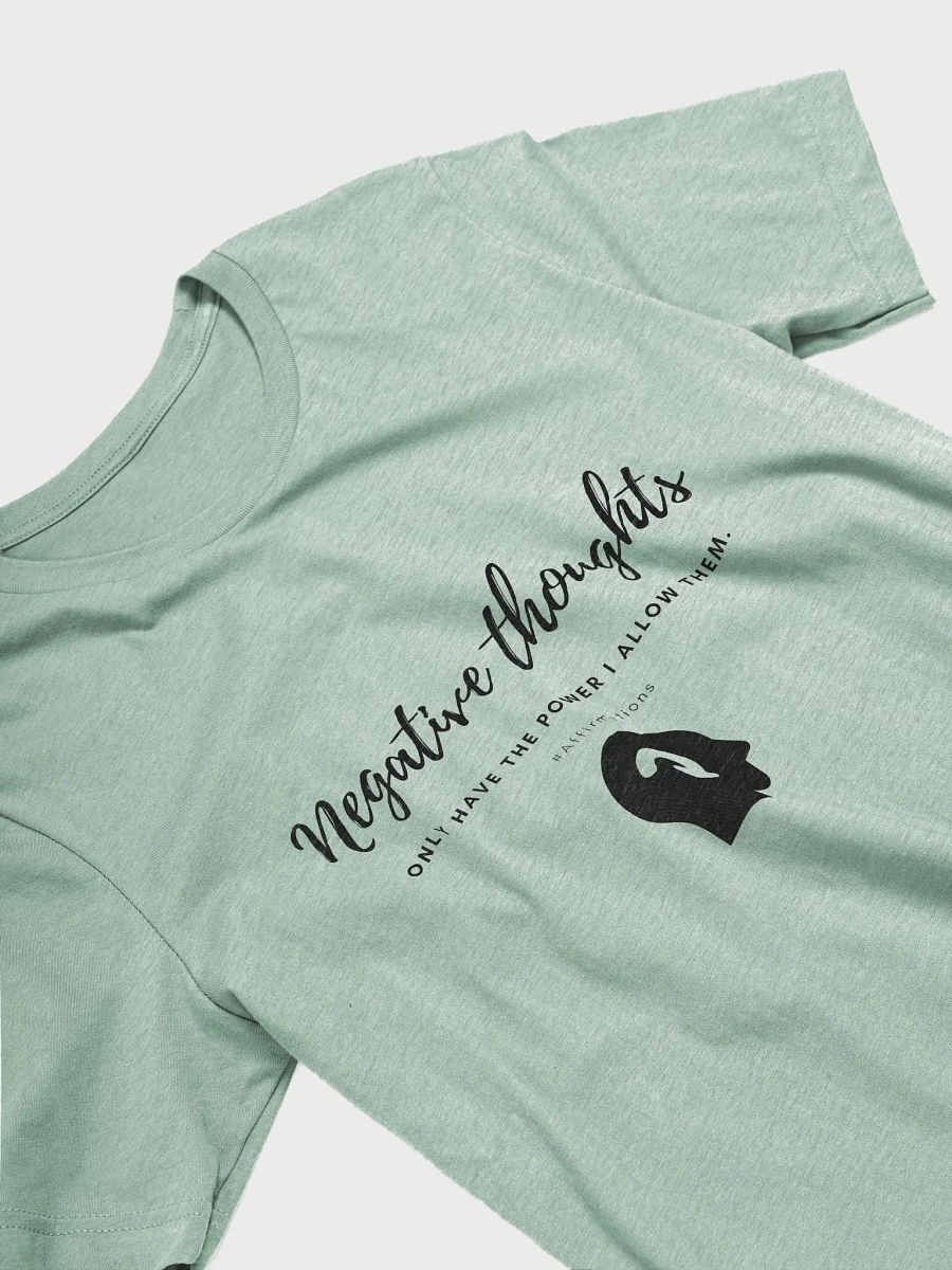 Negative thoughts Dark Unisex Super soft T-Shirt product image (15)