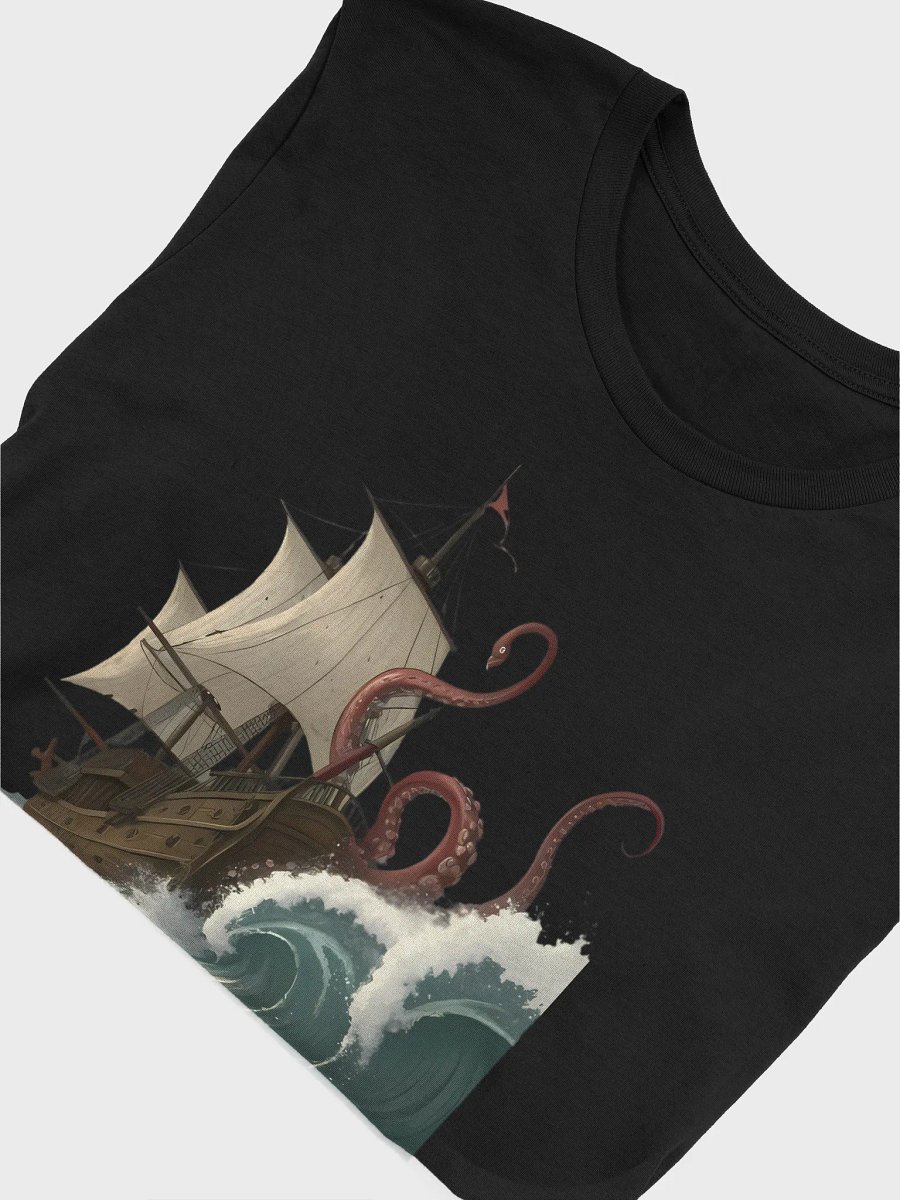 Kraken's Embrace Sailing Ship T-Shirt product image (52)