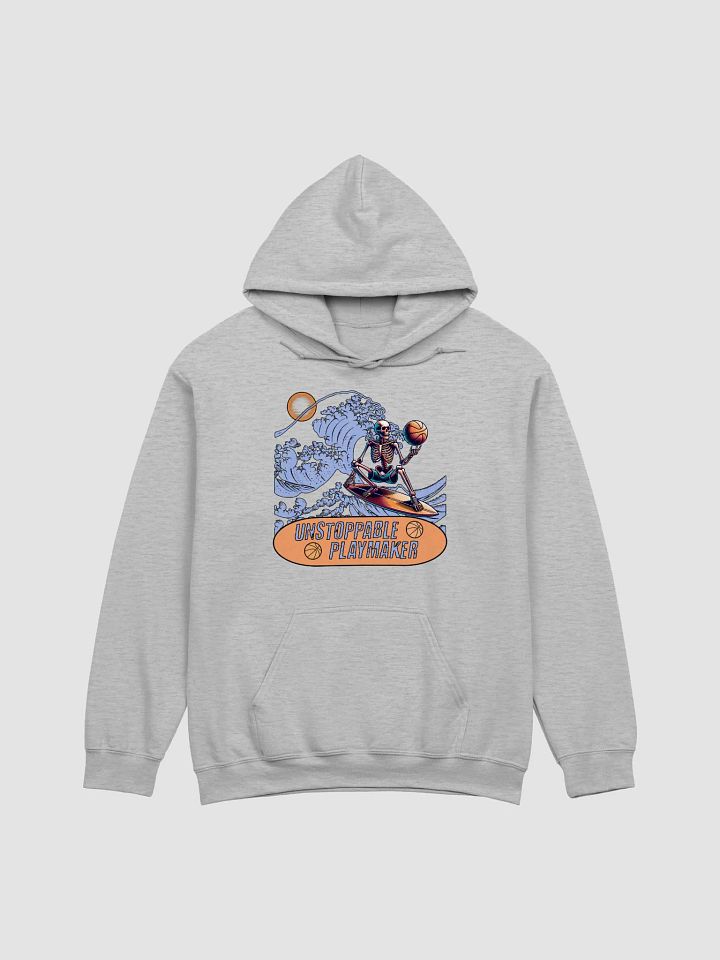 Unstoppable Playmaker Skeleton Basketball Hoodie product image (17)
