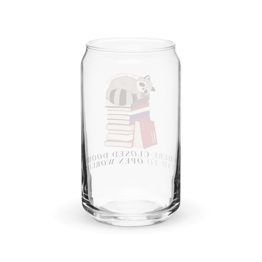 Dreamy Raccoon Can Glass product image (38)