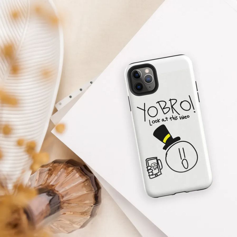 “YO BRO LOOK AT THIS VIDEO” IPhone case product image (5)