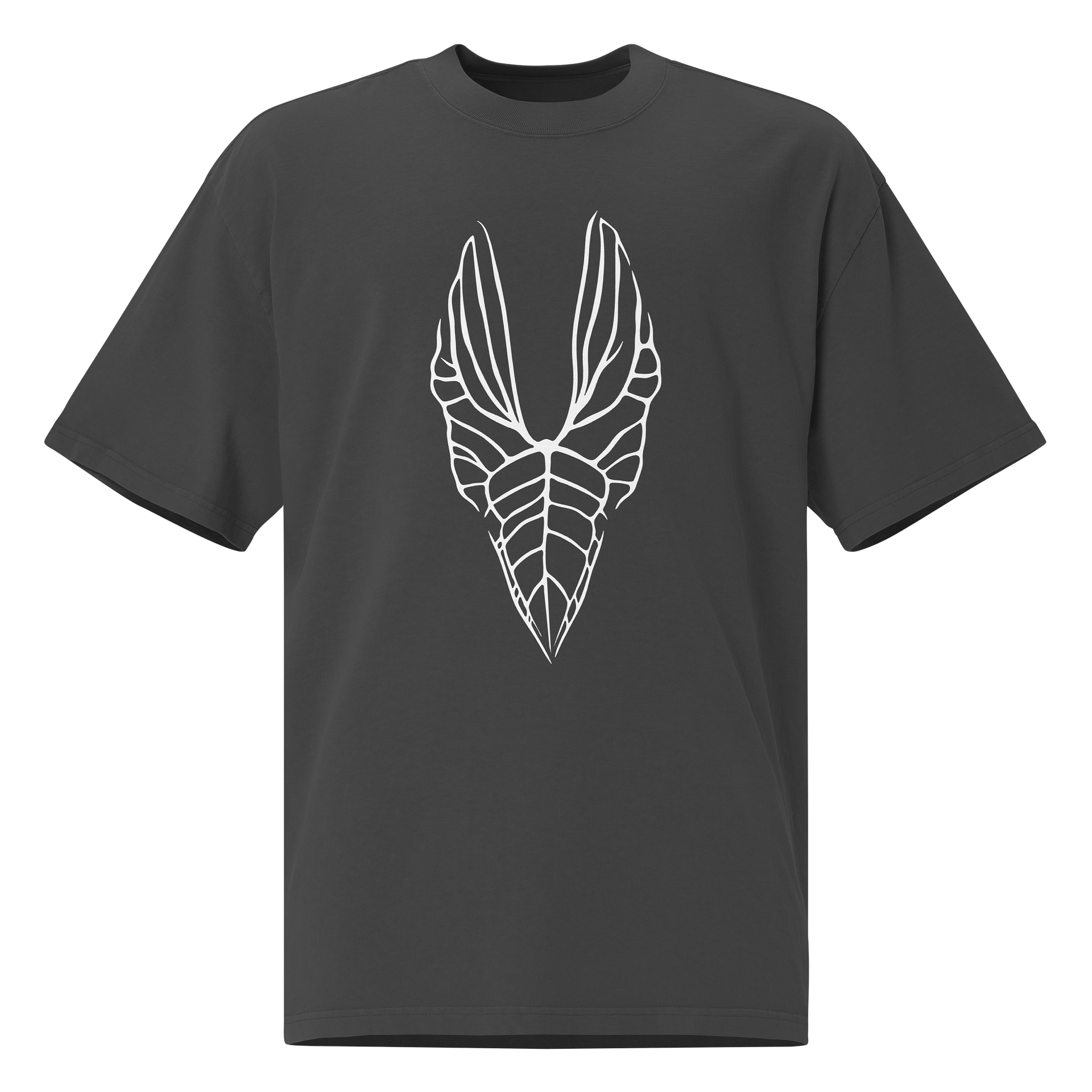 ANTHURIUM DIABLOENSE SKELETON - Oversized Faded T-Shirt product image (2)