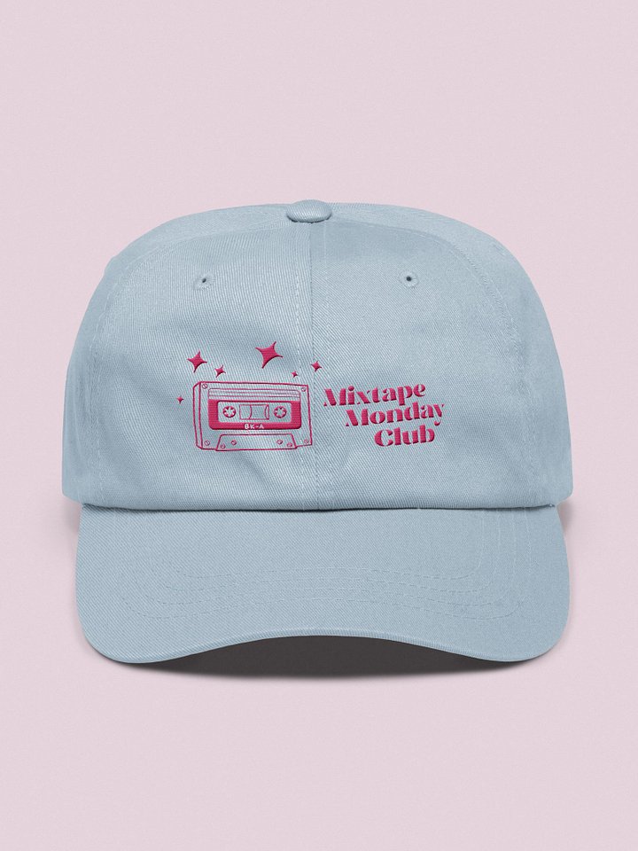 Mixtape Monday Club Cap // Pink Embroidered product image (1)