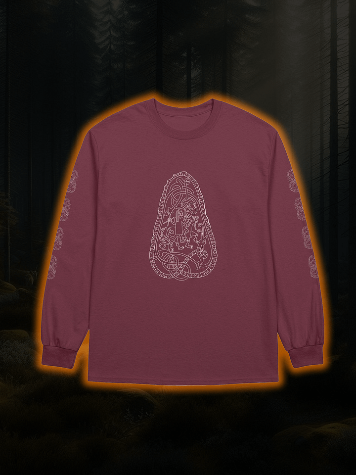 The ULTIMATE Legend of Maxa Rune - White Outline Long Sleeve (front) product image (1)