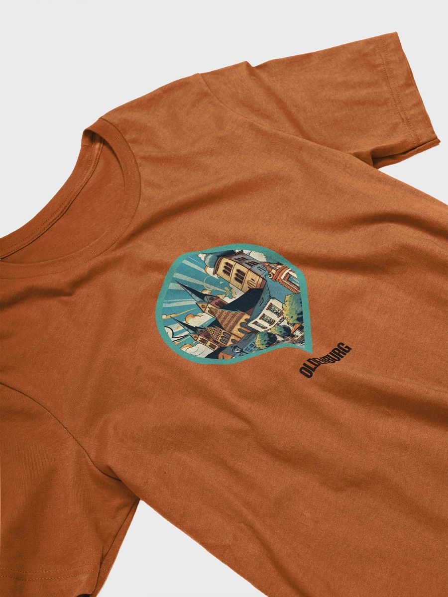 Bella+Canvas Supersoft T-Shirt | AI Design Oldenburg city product image (4)