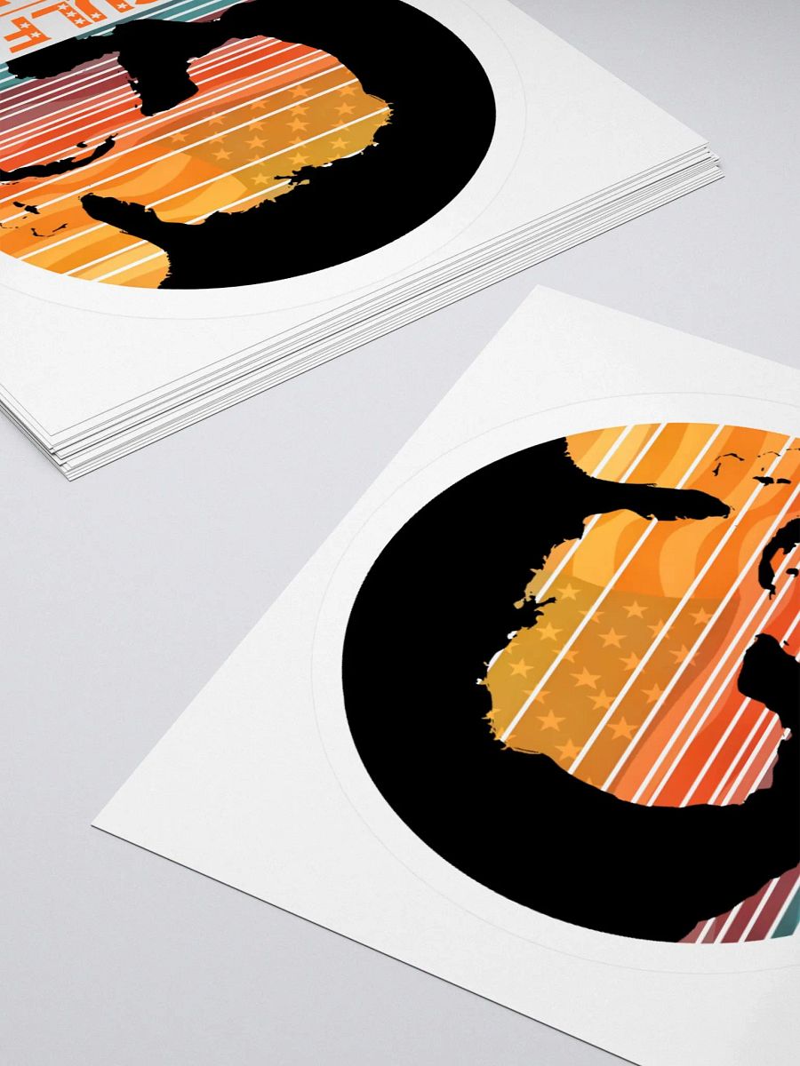 Gulf of America Vintage Sunset Sticker product image (12)