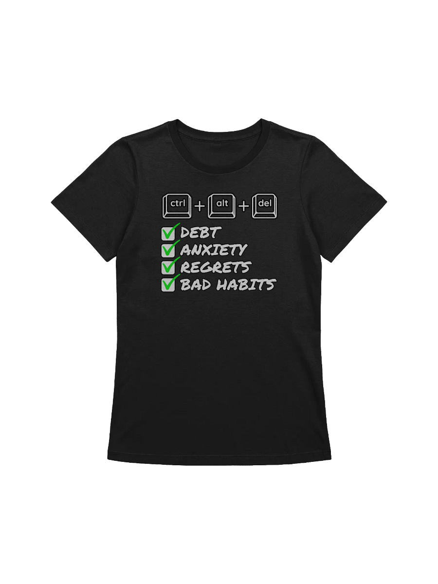 CTRL + ALT + DEL Women's T-Shirt product image (1)