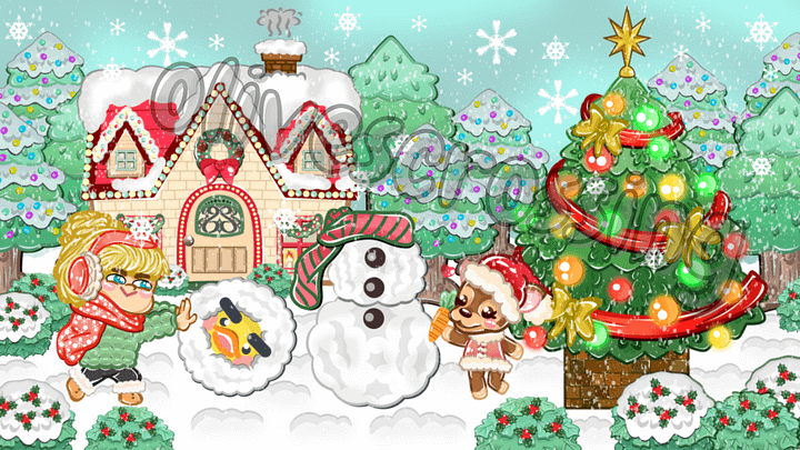 Holiday OlivesCrossing Desktop Wallpaper *2023* product image (2)