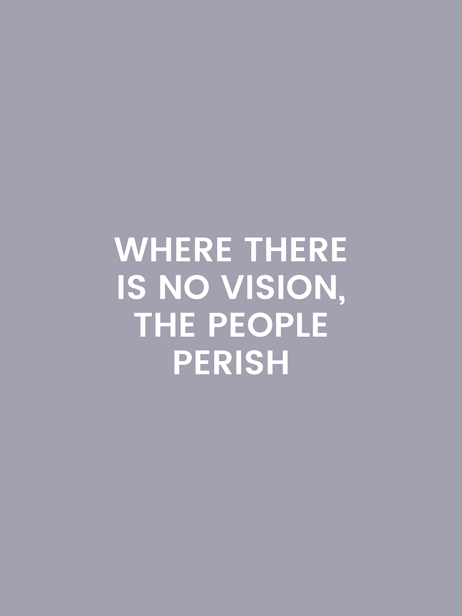 Where There Is No Vision, The People Perish. product image (3)