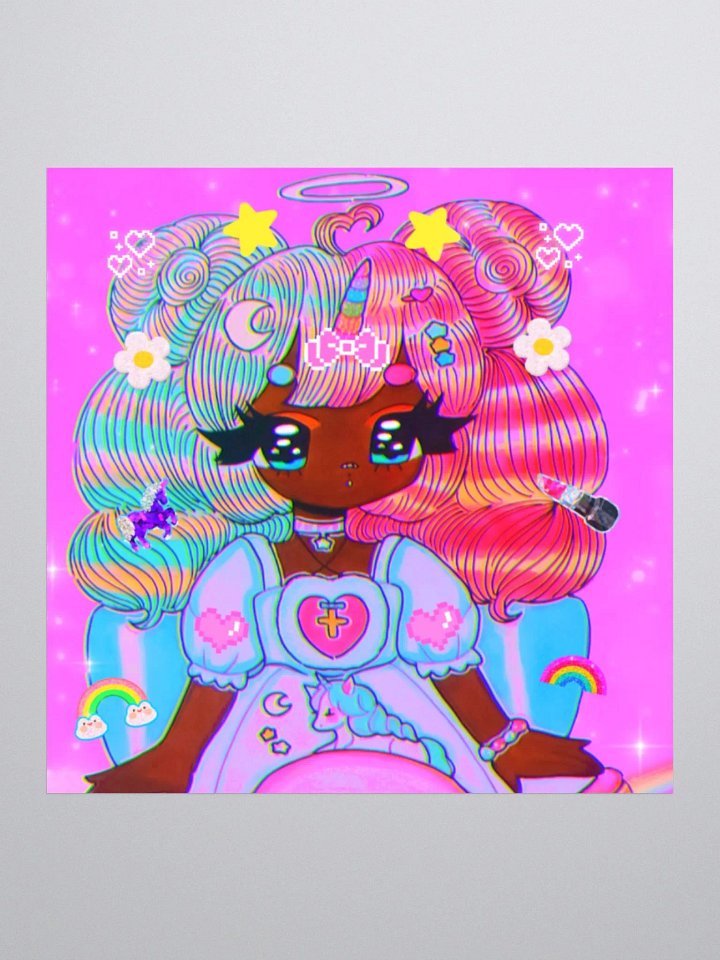 Rainbow Angel Sticker product image (3)