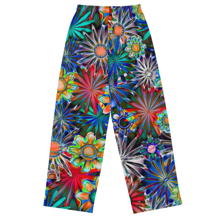 Tropical daisies Wideleg Pants product image (1)