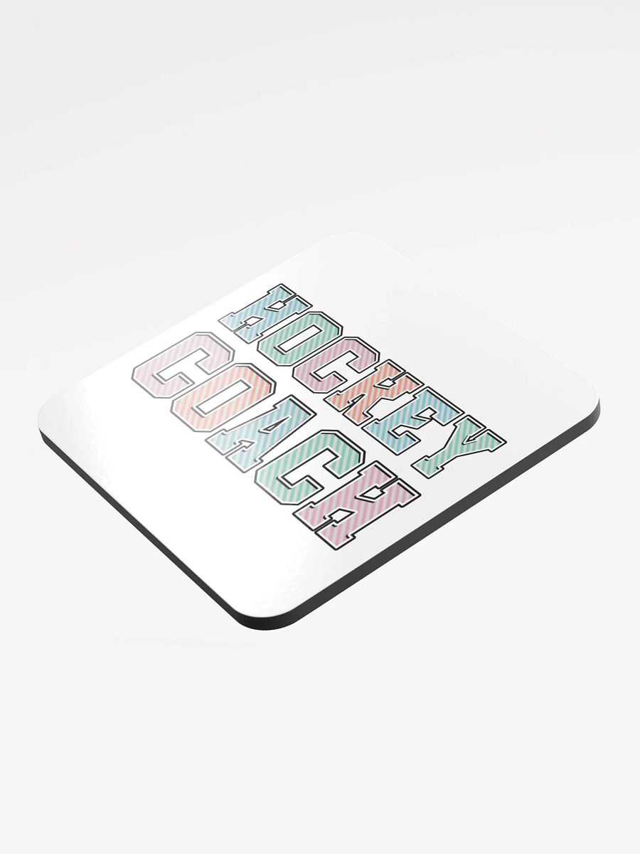 Hockey Coach Striped Cork Coaster product image (4)