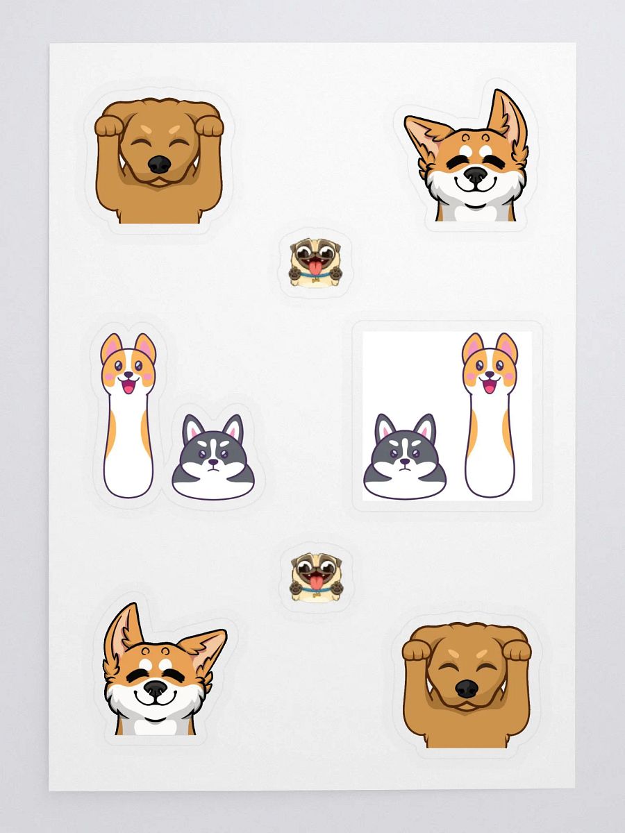 Emote Sticker Sheet product image (3)
