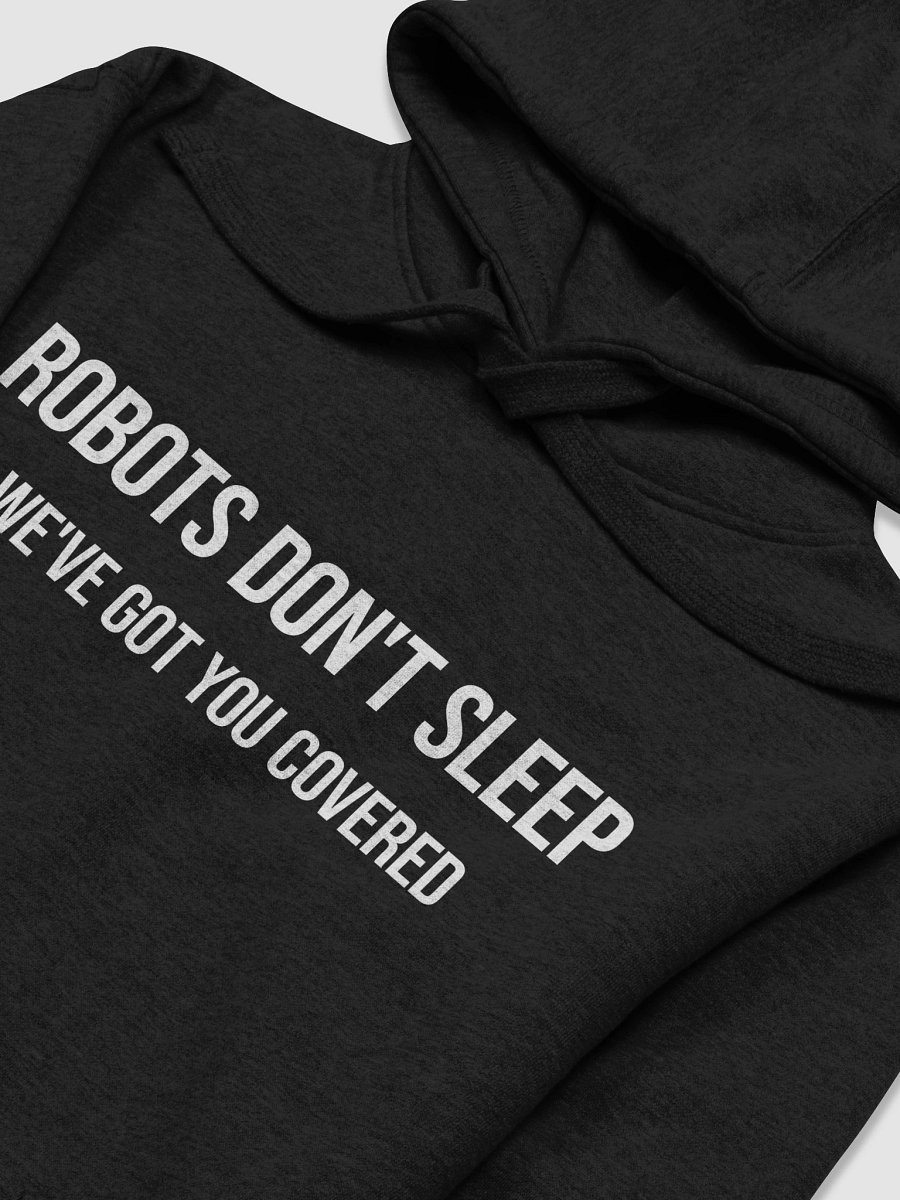 Robots Don't Sleep: Unisex Premium Hoodie product image (3)