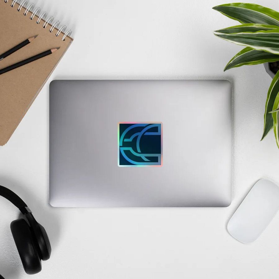 Cosmic Crescents Holographic Sticker Set product image (11)