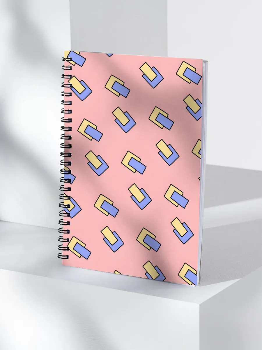 Modern Memphis Note Book - Pink product image (4)