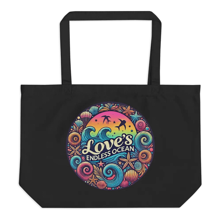 Endless Ocean Love Organic Tote product image (1)