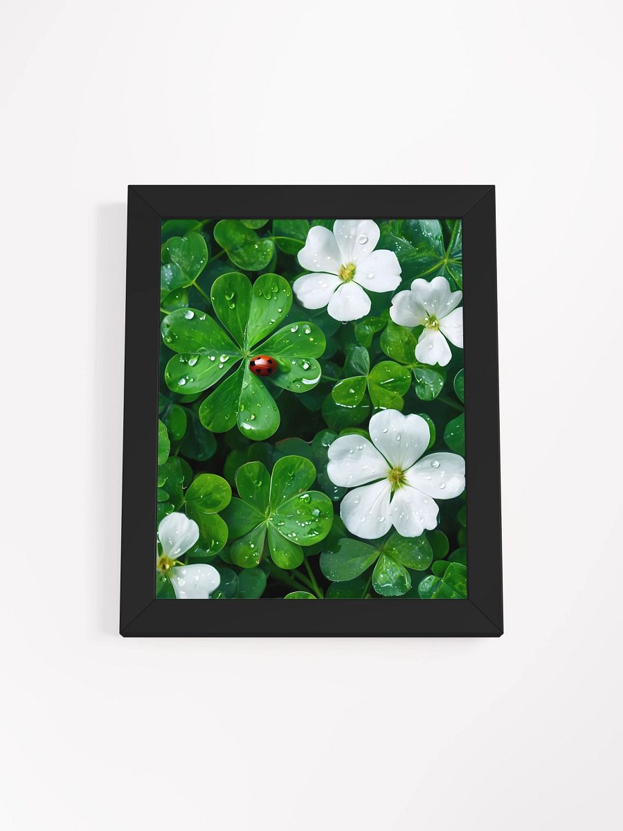 Dewy Clover Haven Framed Poster product image (2)