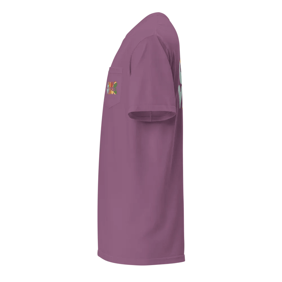 Groovy Good Vibes Pocket Tee product image (31)