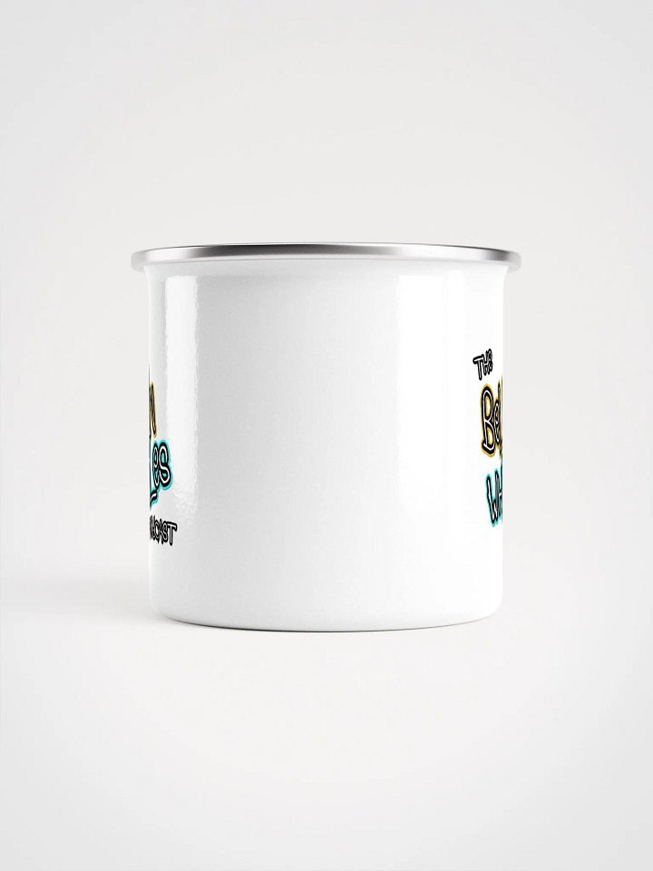 The Bells 'N Whistles Podcast Enamel Mug product image (2)