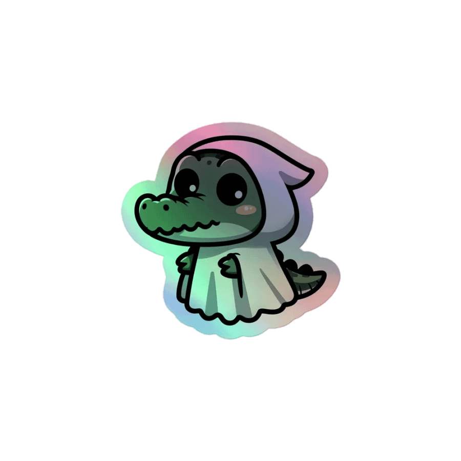 RyodileGhost Holographic Sticker Pack product image (1)