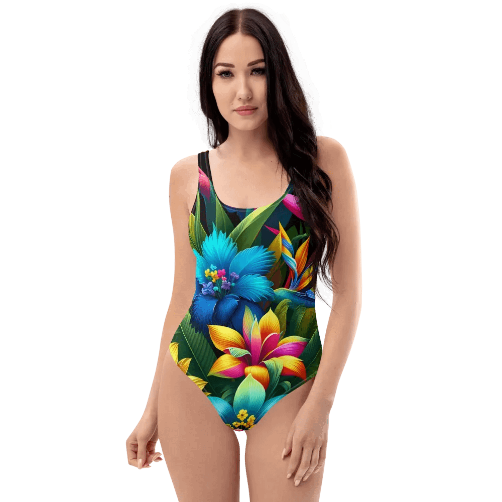 Vibrant Tropical Paradise One-Piece product image (1)